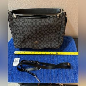 Coach signature large hobo purse